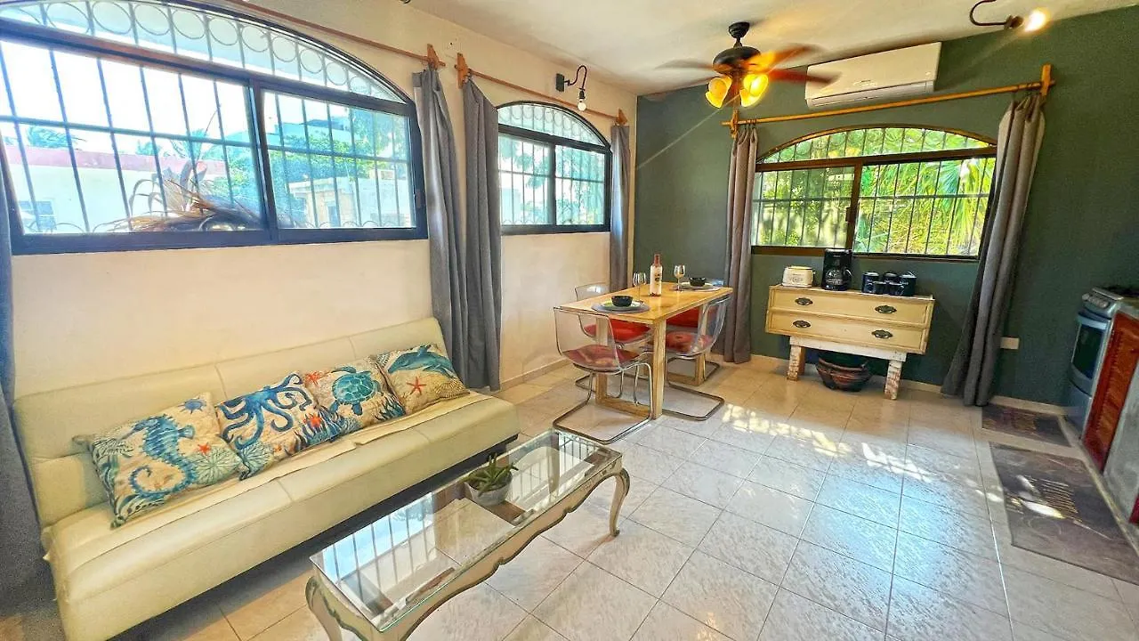 Kingsize Condo Bambu Beachside Puerto Morelos Appartement